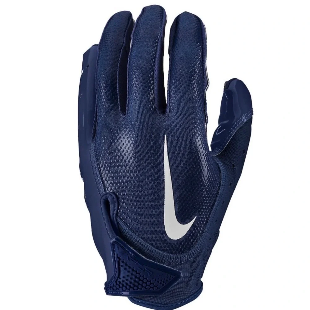 Nike Vapor Jet 7.0 Football Gloves XXL 2XL Navy Blue White Receiver NWT
